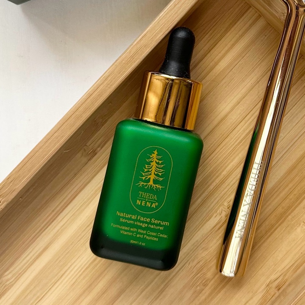 NENA X THEDA Anti-Aging Natural Face Serum. 30 ml, 1 fl. oz.
For All Skin Types.